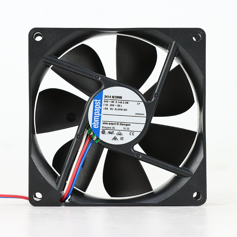 3414N/39HH | ebm-papst 24V 3.2W DC Axial Fan for Electronics Cooling