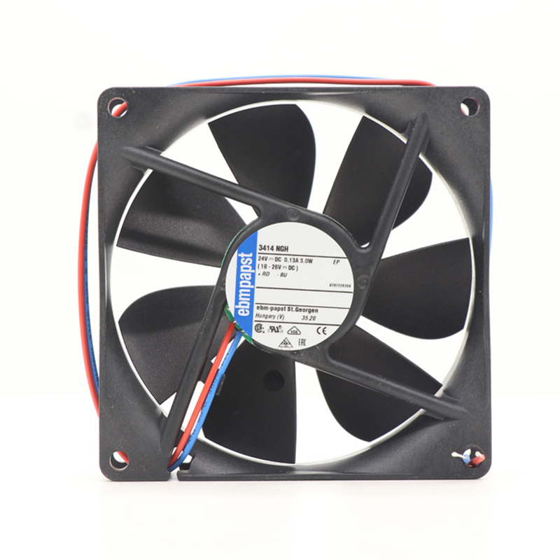 3414NGH | ebm-papst 24V 3W DC Axial Fan for Electronics Cooling