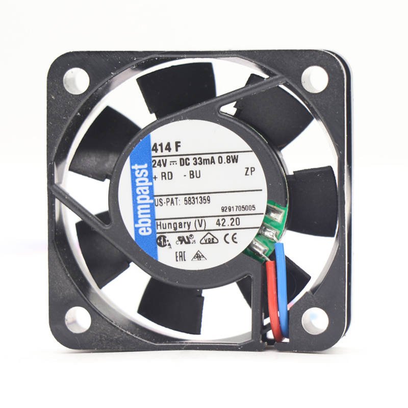 414F | ebm-papst 24V 1W DC Axial Fan for Electronics Cooling