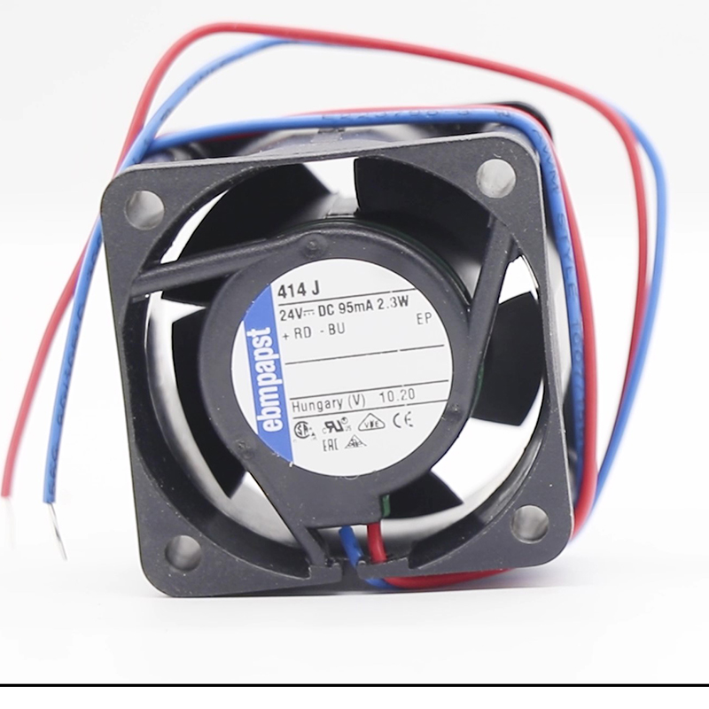 414J | ebm-papst 24V 2.4W DC Axial Fan for Electronics Cooling