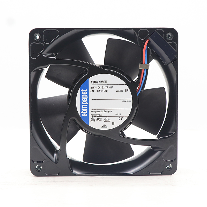 4184NMCR | ebm-papst 24V 3.5W DC Axial Fan for Electronics Cooling