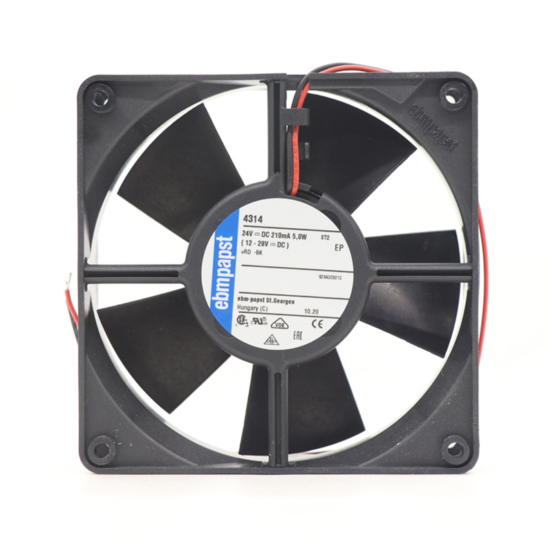 4314 | ebm-papst 24V 5W DC Axial Fan for Electronics Cooling