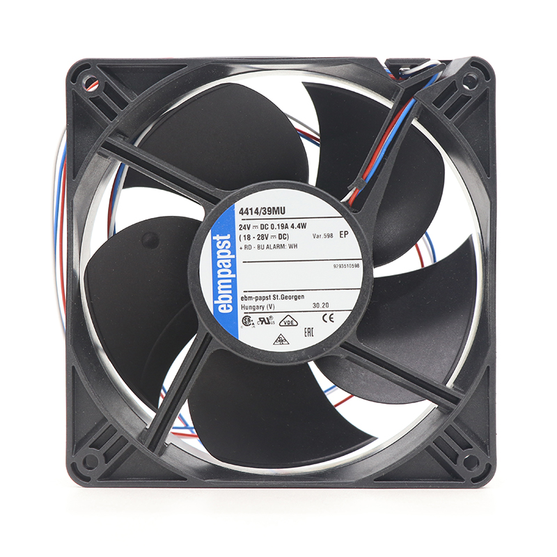 4414/39MU-598 | ebm-papst 24V 4.4W DC Axial Fan for Electronics Cooling