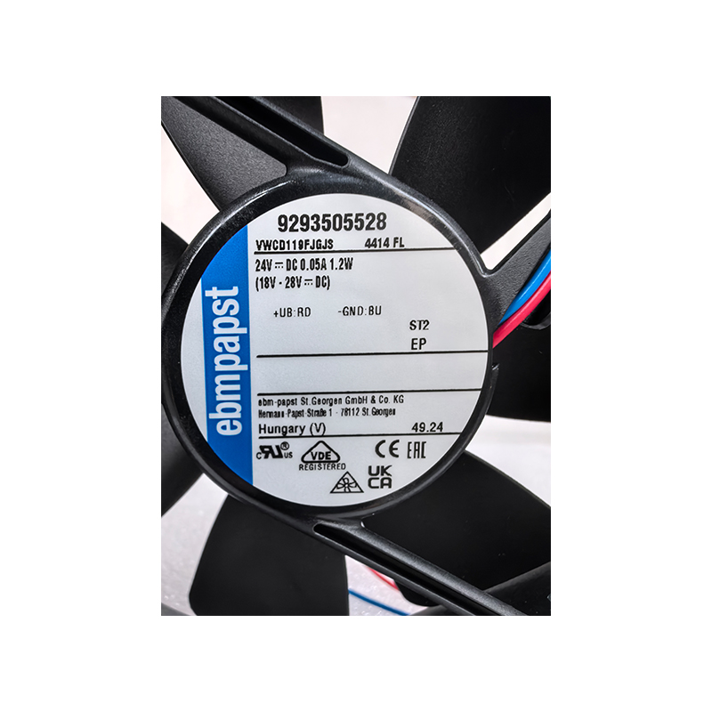 4414FL | ebm-papst 24V 1.2W DC Axial Fan for Electronics Cooling