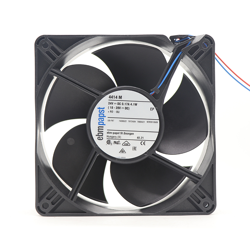 4414M | ebm-papst 24V 4.1W DC Axial Fan for Electronics Cooling