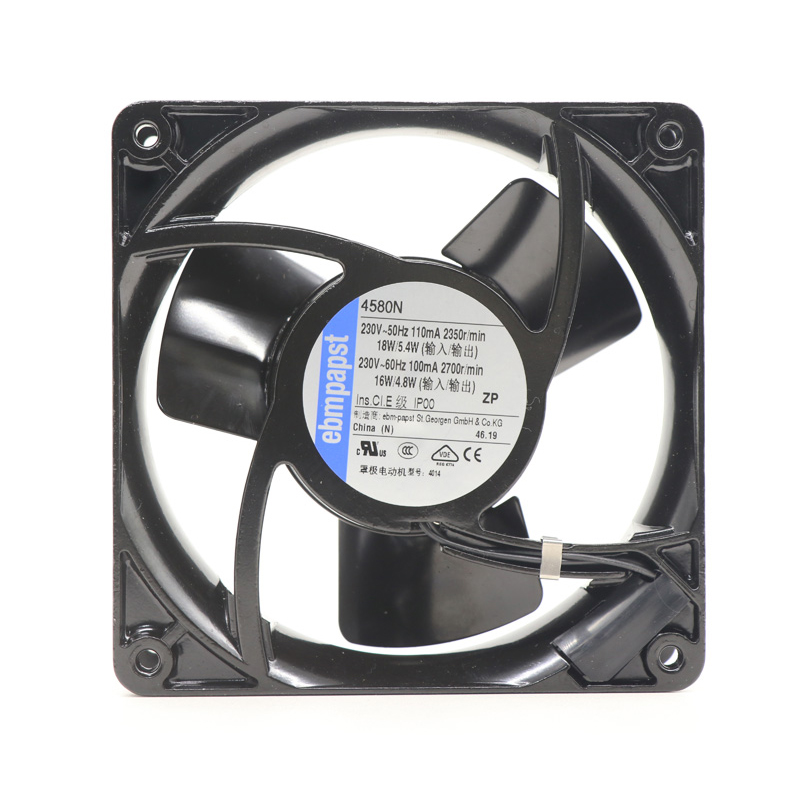 4580N | ebm-papst 230V 16W AC Axial Fan for Electronics Cooling