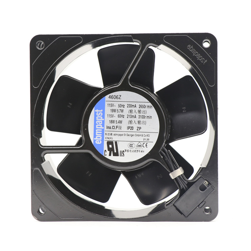 4606Z | ebm-papst 115V 19W AC Axial Fan for Electronics Cooling
