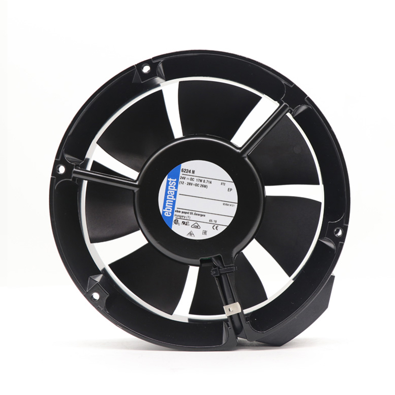 6224N | ebm-papst 24V 17W DC Axial Fan for Electronics Cooling