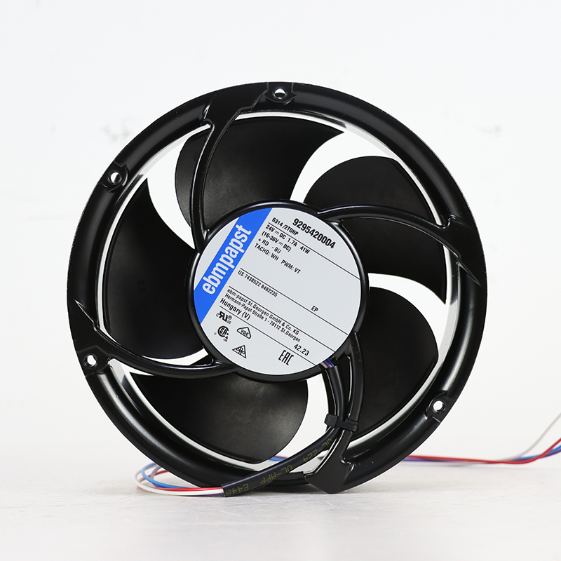 6314/2TDHP | ebm-papst 24V 40W DC Axial Fan for Electronics Cooling