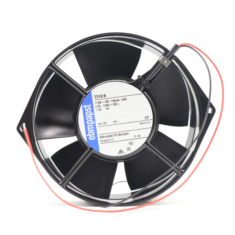 7210N-181 | ebm-papst 110V 16W AC Axial Fan for Electronics Cooling