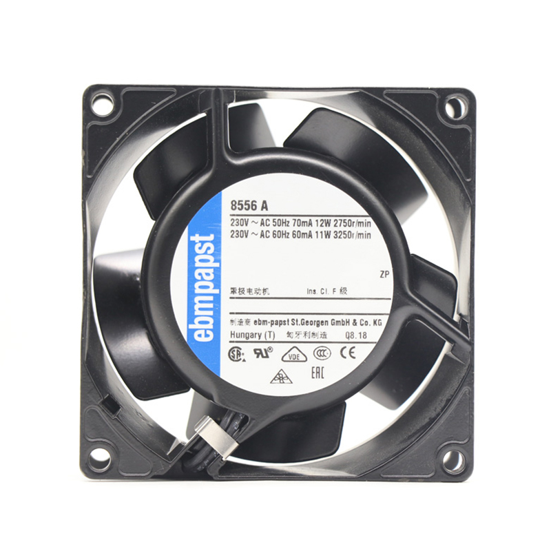 8556A | ebm-papst 230V 11W AC Axial Fan for Electronics Cooling