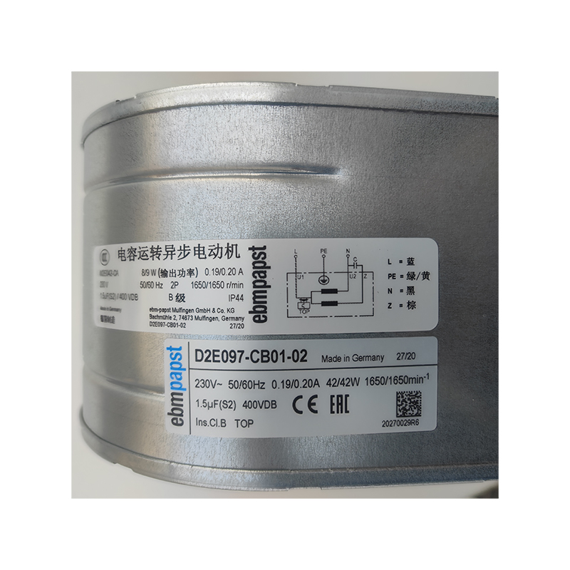 D2E097-CB01-02 | ebm-papst 230V 42W AC Centrifugal Blower for Cabinet Cooling