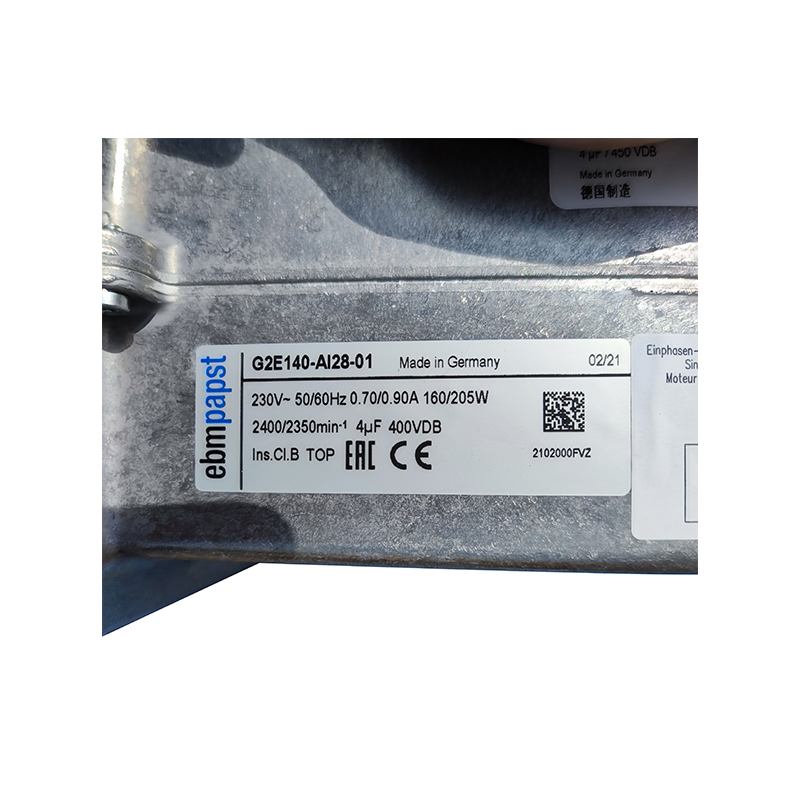G2E140-AI28-01 | ebm-papst 230V 160W AC Centrifugal Blower for HVAC